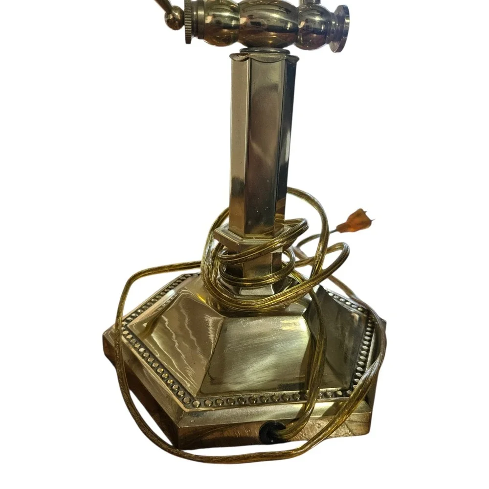 Vintage Brass Bankers‎ Piano Desk Lamp Adjustable UL Certified Mid- Century MCM